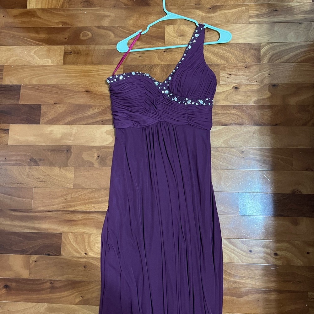 Purple/Maroon long formal dress